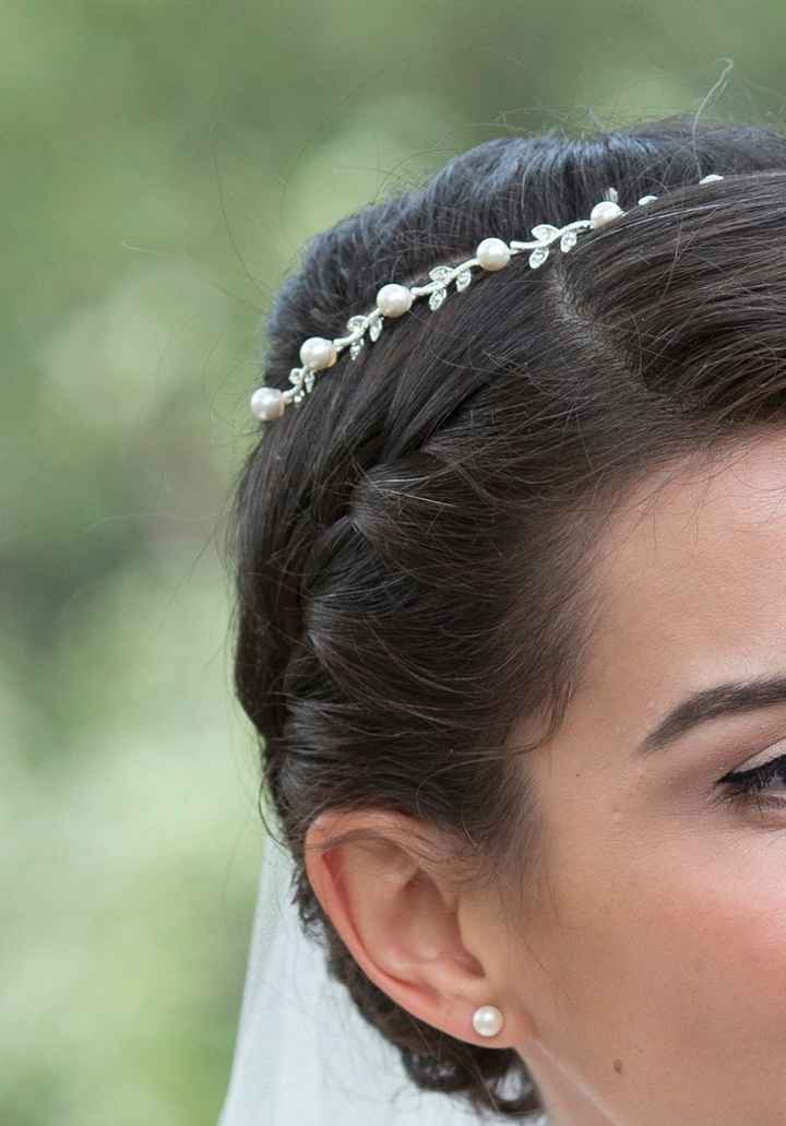 recogido trenza lado derecho