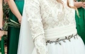 Cinturón novia Carmen María Mayz
