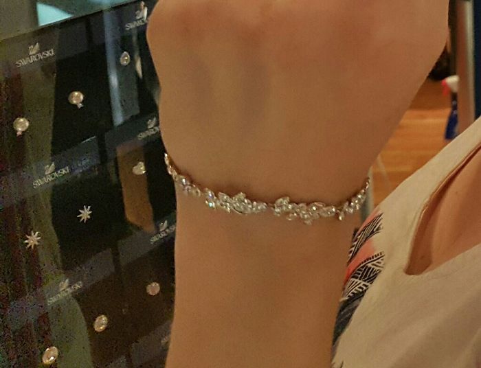 Dudando pendientes y pulsera de swarovski - 3