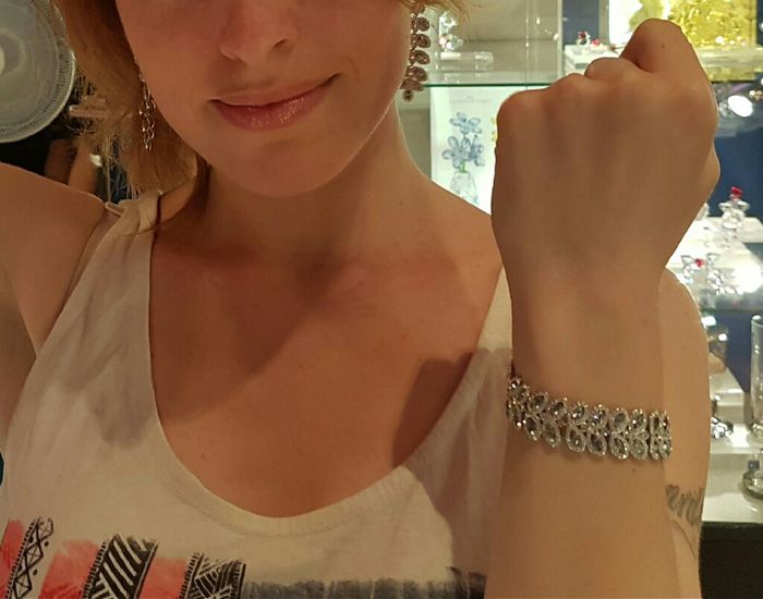 Dudando pendientes y pulsera de swarovski - 6