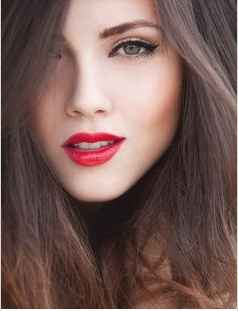Fresh pin up make up