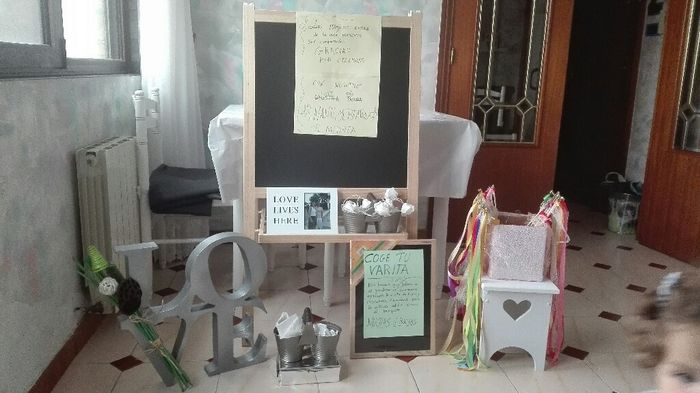 Mis mesas diy para el dia b, k os parecen - 3