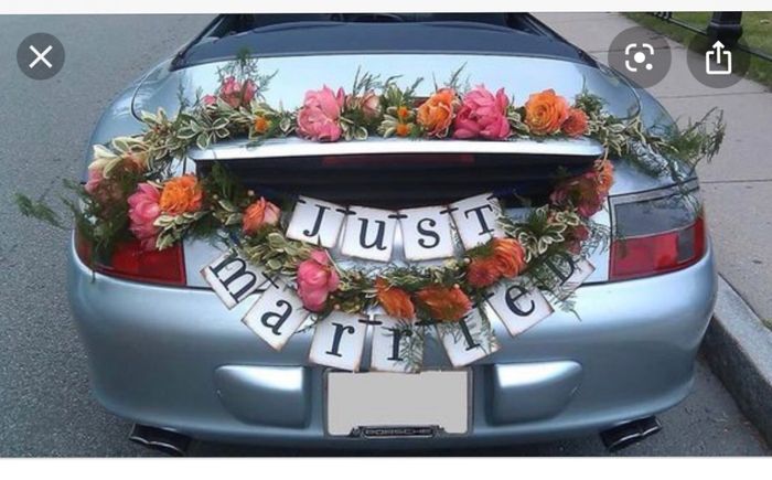 Decoración del coche! 🚗🌺 1