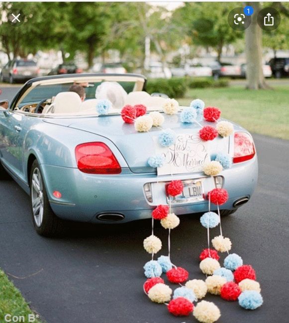 Decoración del coche! 🚗🌺 4