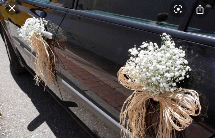 Decoración del coche! 🚗🌺 5