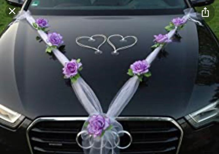 Decoración del coche! 🚗🌺 9
