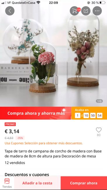 Cúpula para el ramo de novia 4