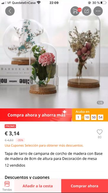 Cúpula para el ramo de novia 4