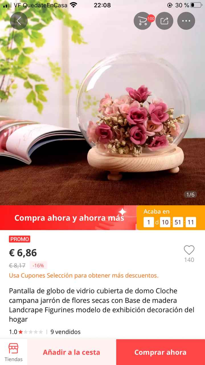 Cúpula para el ramo de novia - 2