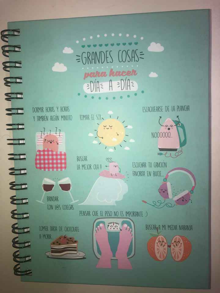 Un cuaderno, muchas sonrisas ☺️ - 1