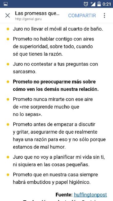 Votos marimoniales divertidos - 2