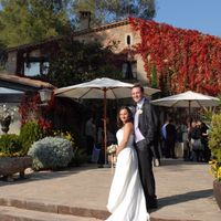 Mi boda en Mas Ventòs el 3-11-2007