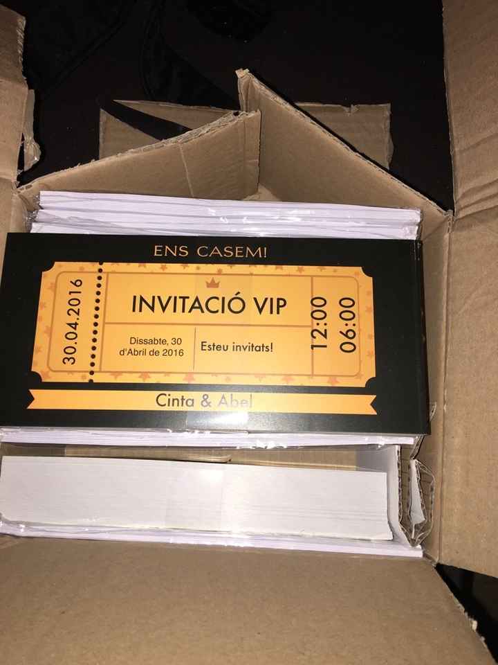 Mis invitaciones - 1