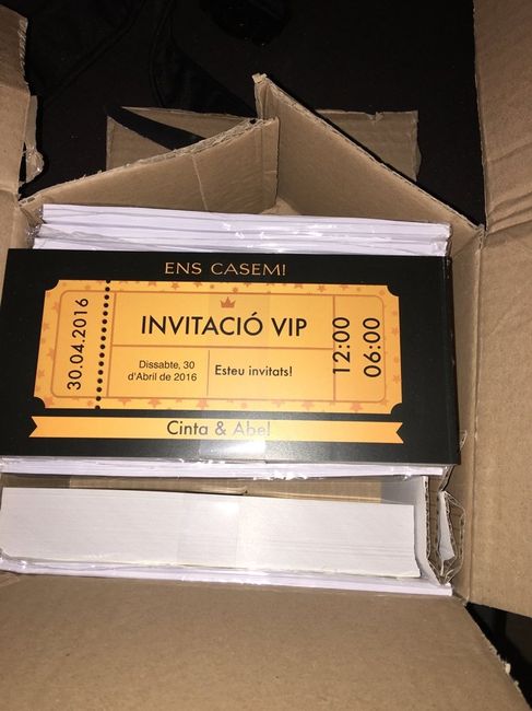Mis invitaciones - 1