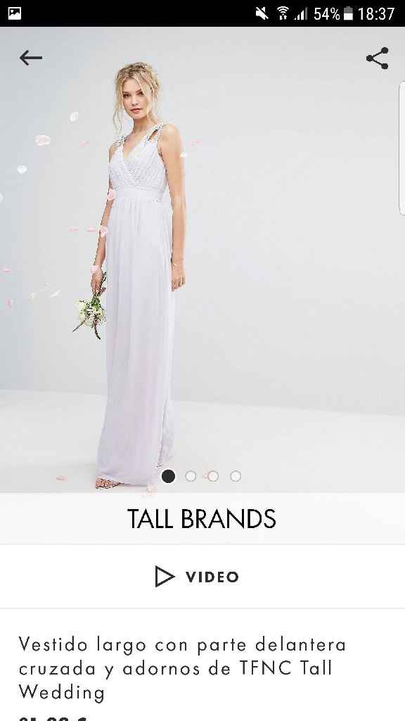 Vestido novia para videoclip! sos! - 1