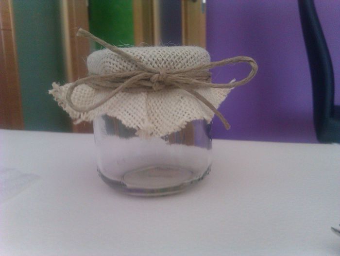 DECORACIÓN BOTE DE MIEL