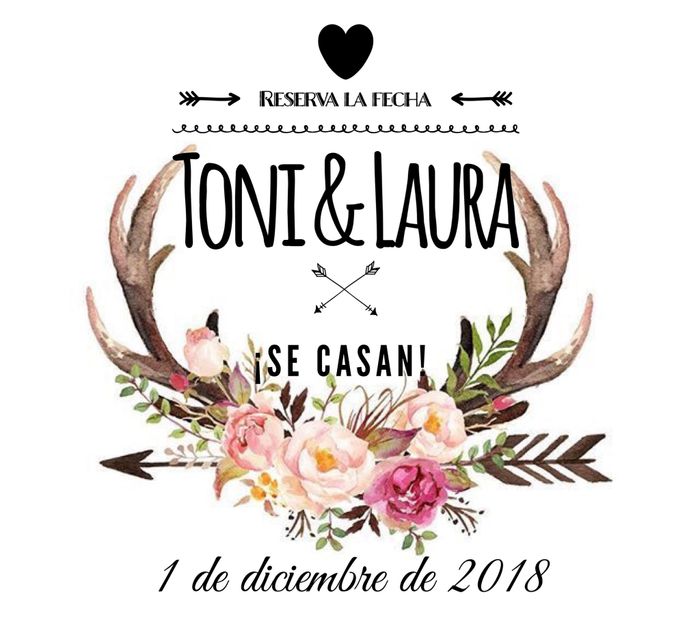 Mandar “save the date” - 2