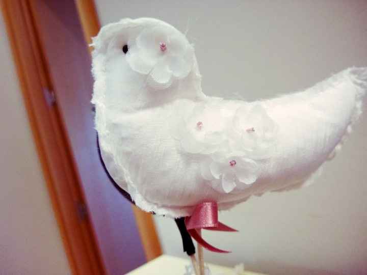 Pajarito "novia"