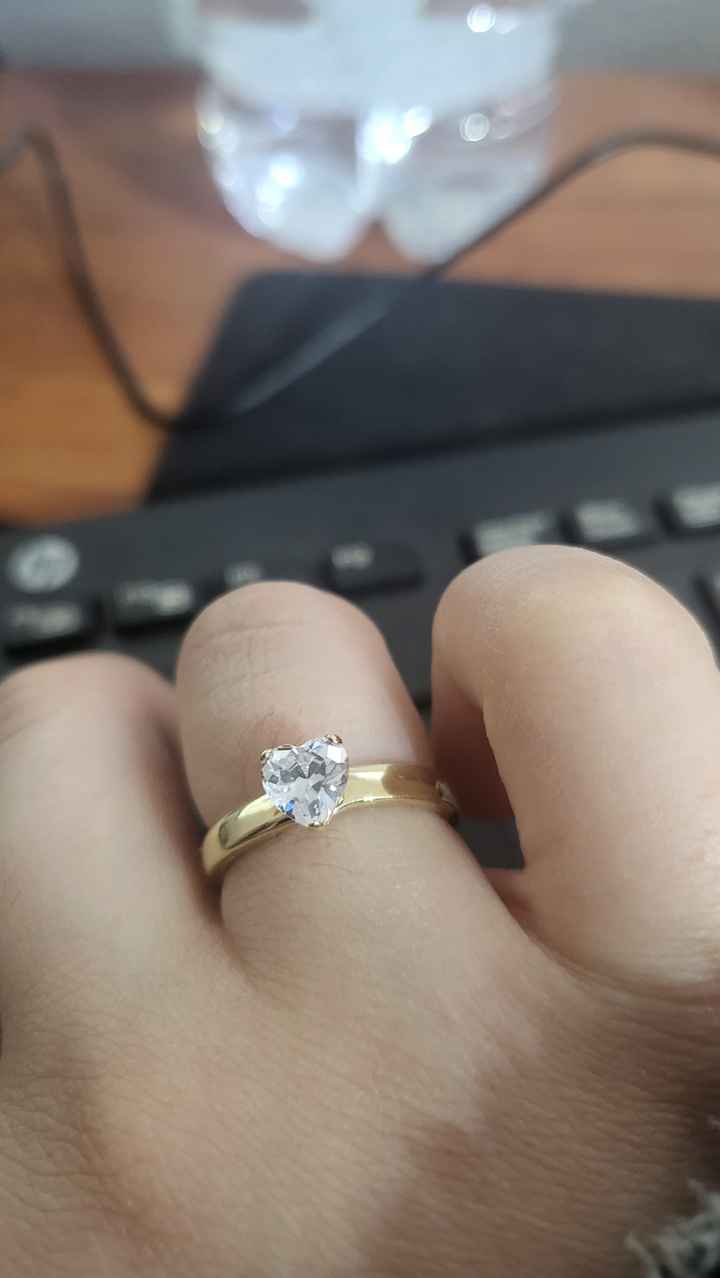 Mi anillo de pedida - 1