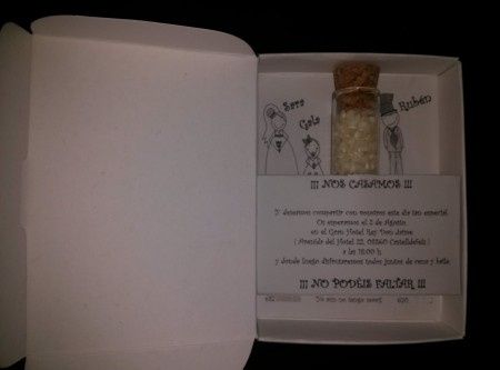 la caja con la parte de dentro