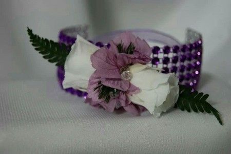 pulsera en lila