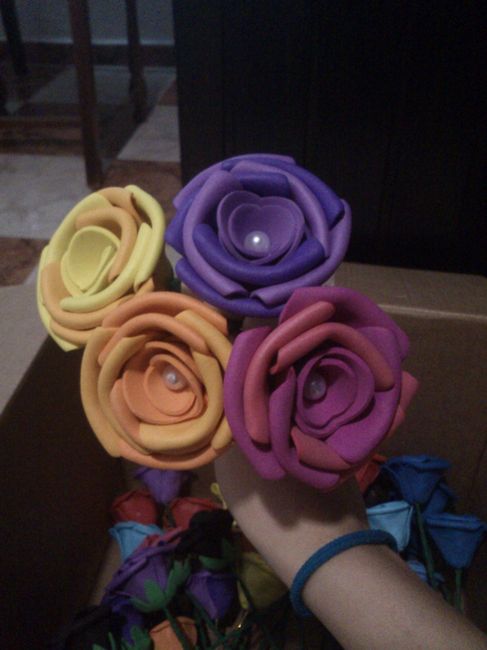 Rosas goma eva