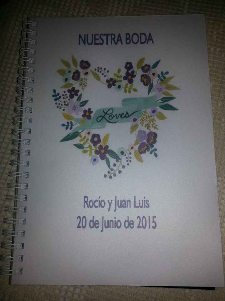 Agenda de boda - 1