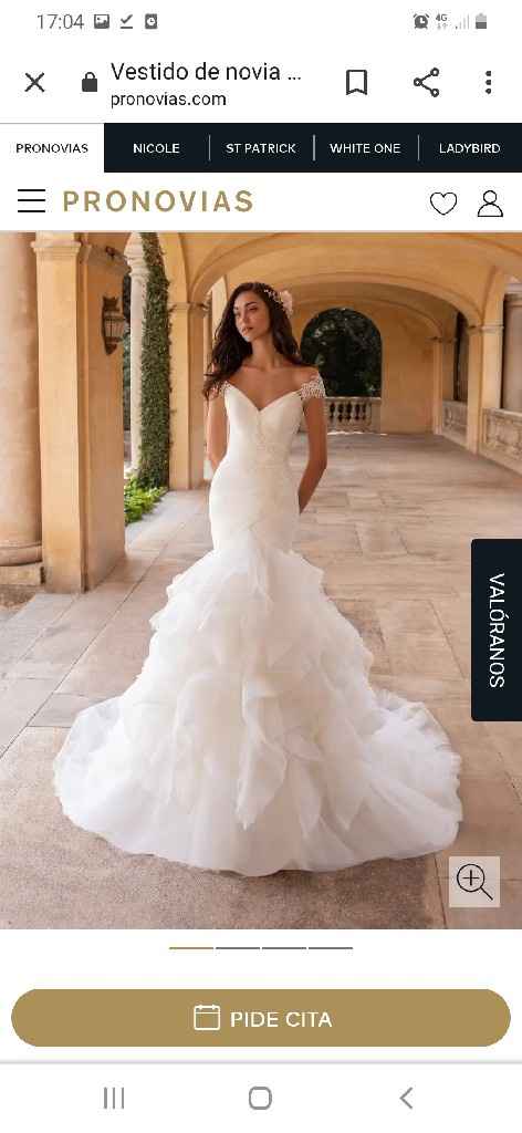 Precio del vestido de novia - 1