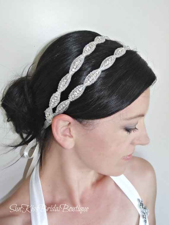 Diadema blanco Ivory