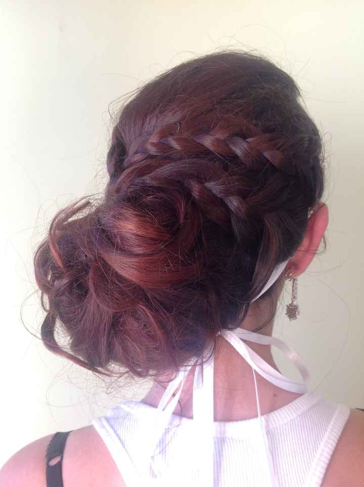 Recogido trenzas