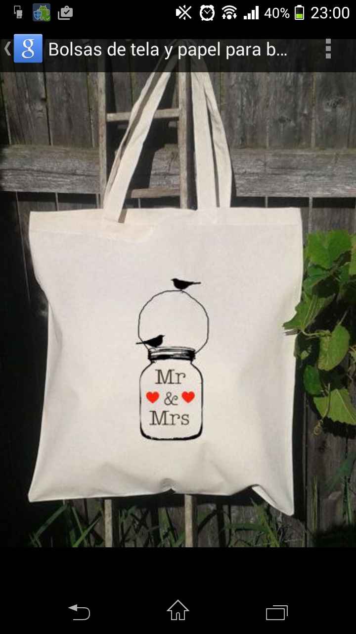 Bolsas de tela para las chicas ¿que os parece? - 2