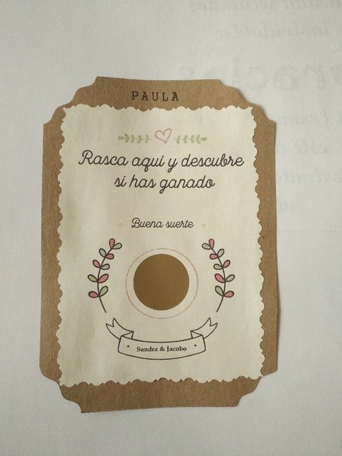 Tarjeta de agradecimiento con sorpresa - 2