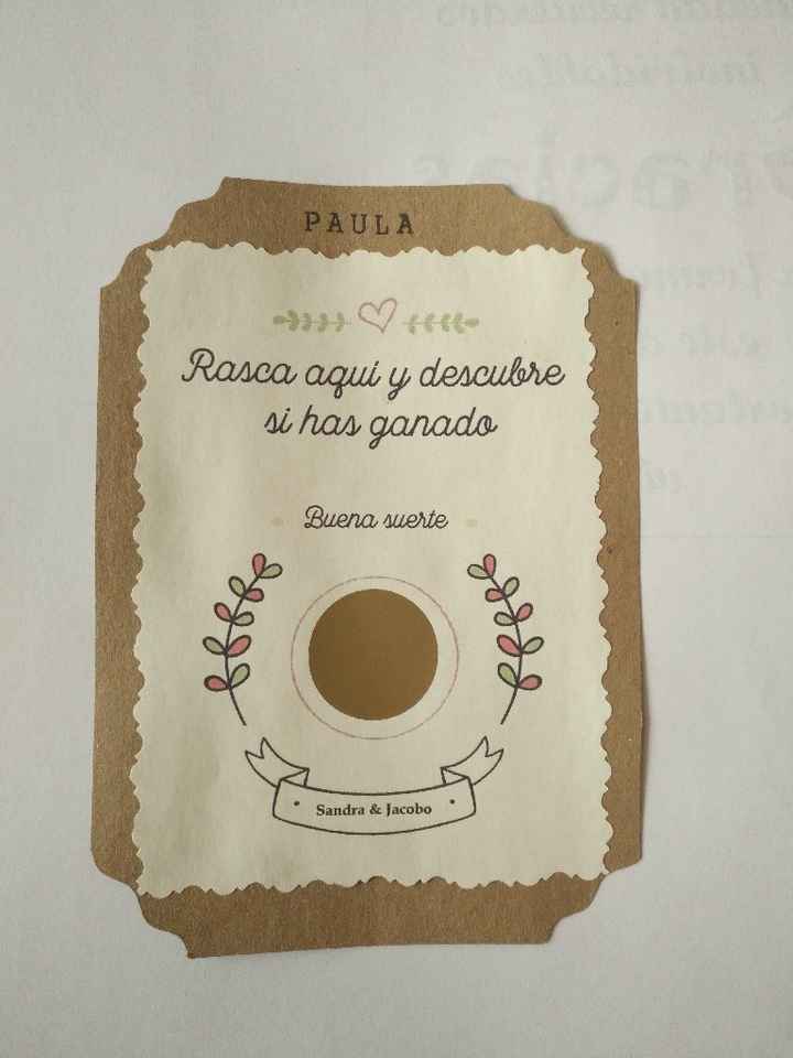 Tarjeta de agradecimiento con sorpresa - 2