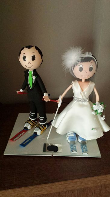 Los muñecos de la tarta de las ya casadas!! - 1