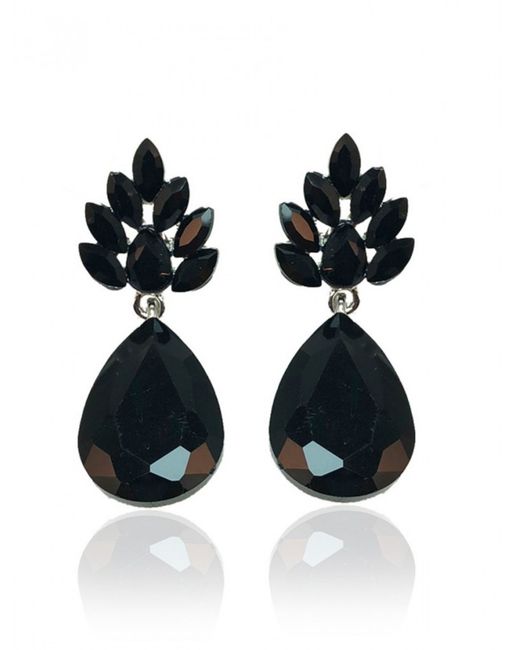 Pendientes con un toque negro 6
