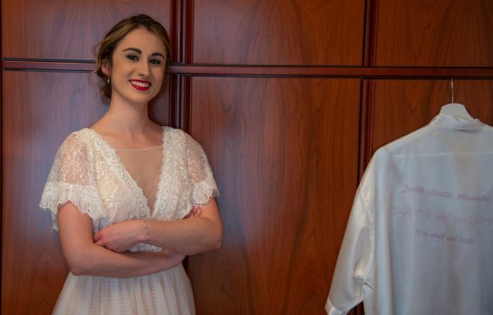 Vestido en abril 2