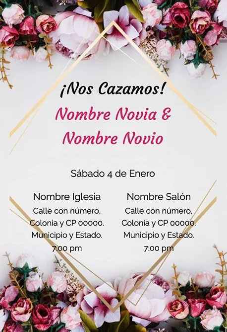 Invitaciones con toque rosa!!! - 1