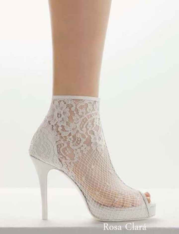 Inspiración: zapatos de novia de encaje - 3