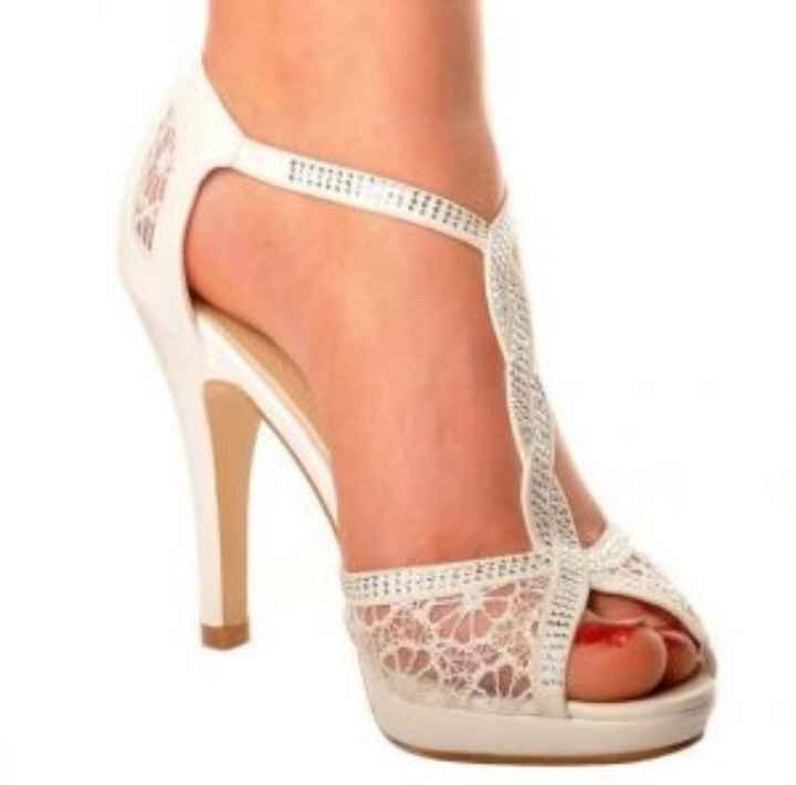 Inspiración: zapatos de novia de encaje - 5