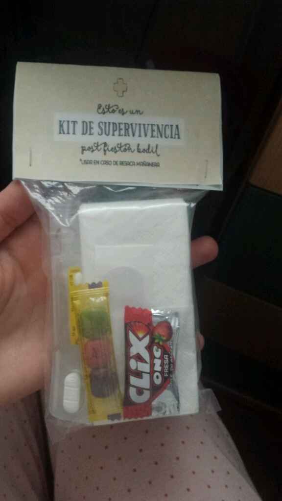 Mi kit de supervivencia - 1