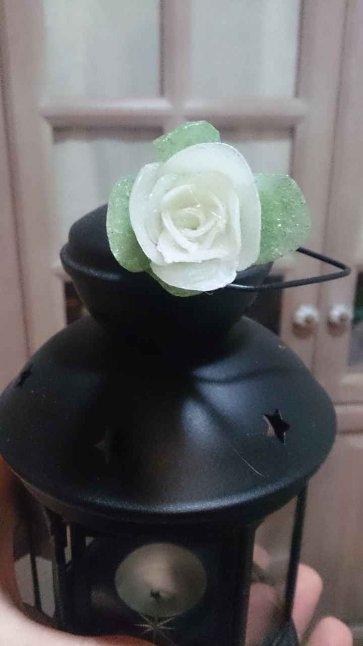 Mi primera rosa de silicona - 2