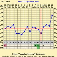 Test de ovulación positivo y temperatura que no sube - 1