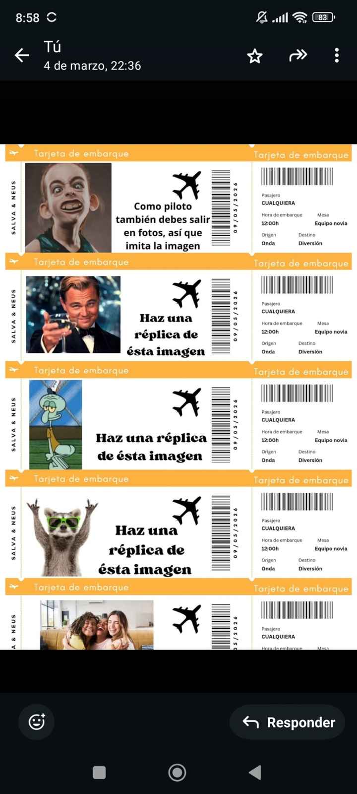 Plantillas capitanes de mesa - 3