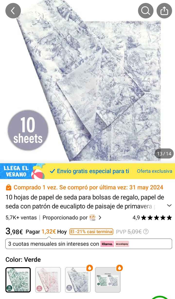 Marco para flores Teddi - 1