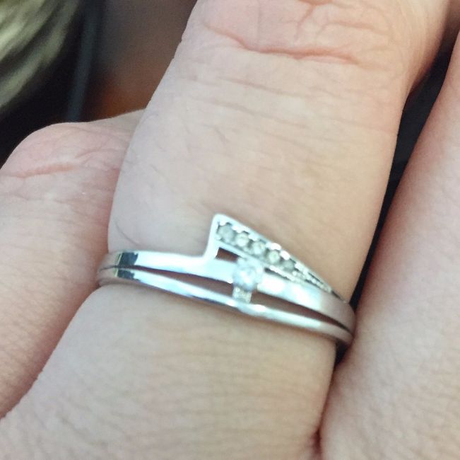 mi anillo de pedida!
