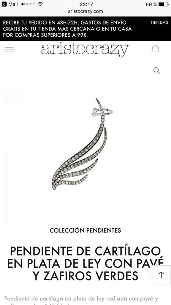 Pendientes! no encuentro lo que quiero: ear cuff - 1