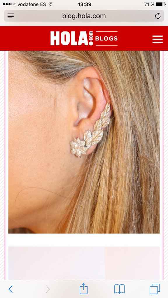 Pendientes! no encuentro lo que quiero: ear cuff - 4