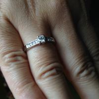 Mi anillo de pedida😍
