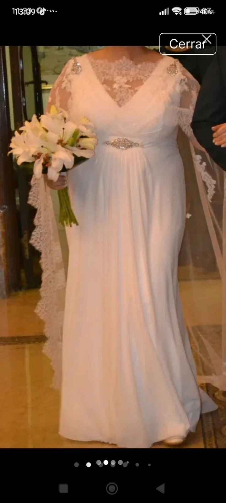 Vendo vestido de novia Curvy - 1