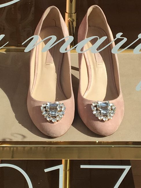 Zapatos de novia rosa - 1